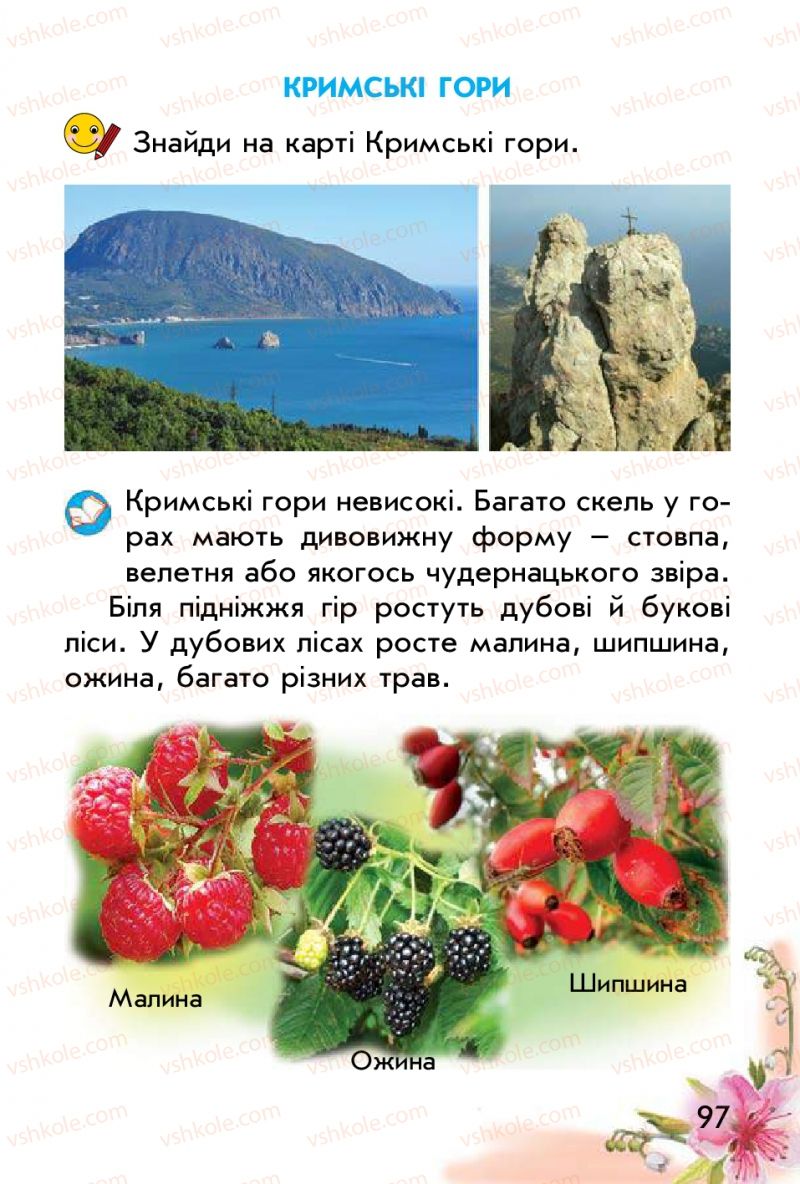 Страница 97 | Підручник Природознавство 1 клас Т.Г. Гільберг, Т.В. Сак 2012