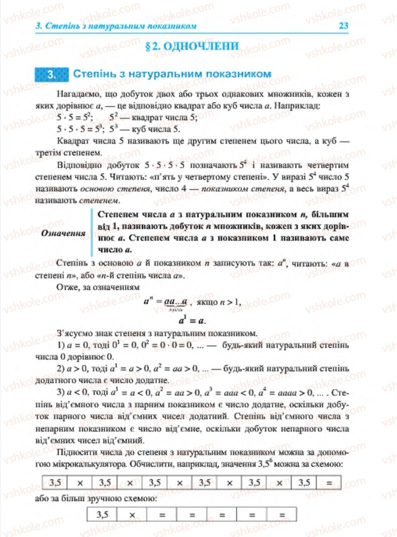 Страница 23 | Підручник Алгебра 7 клас В.Р. Кравчук, М.В. Підручна, Г.М. Янченко 2015