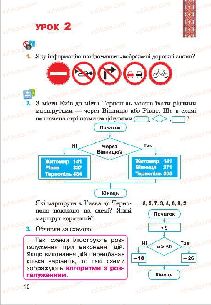 Страница 10 | Підручник Інформатика 4 клас М.М. Левшин, Є.О. Лодатко, В.В. Камишин 2015