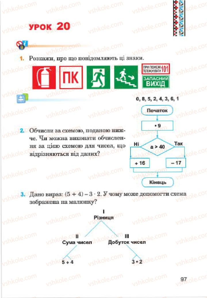 Страница 97 | Підручник Інформатика 4 клас М.М. Левшин, Є.О. Лодатко, В.В. Камишин 2015