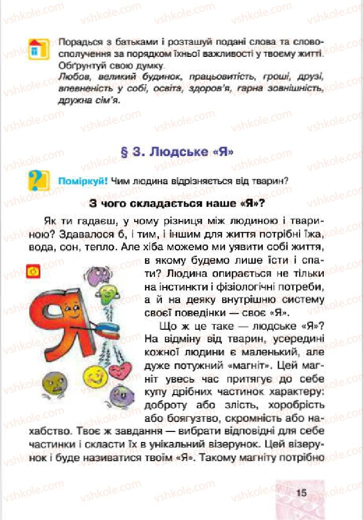 Страница 15 | Підручник Людина і світ 4 клас М.В. Беденко, С.Г. Заброцька, І.Р. Дунець 2015