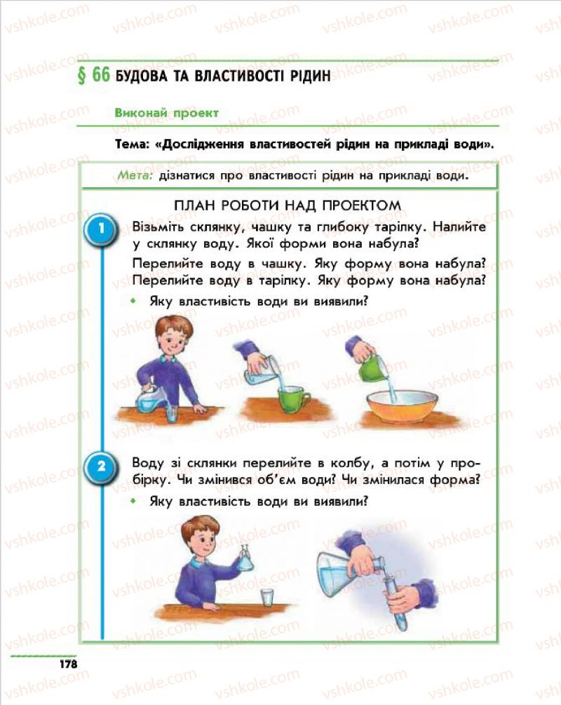 Страница 178 | Підручник Природознавство 4 клас О.В. Тагліна, Г.Ж. Іванова 2015