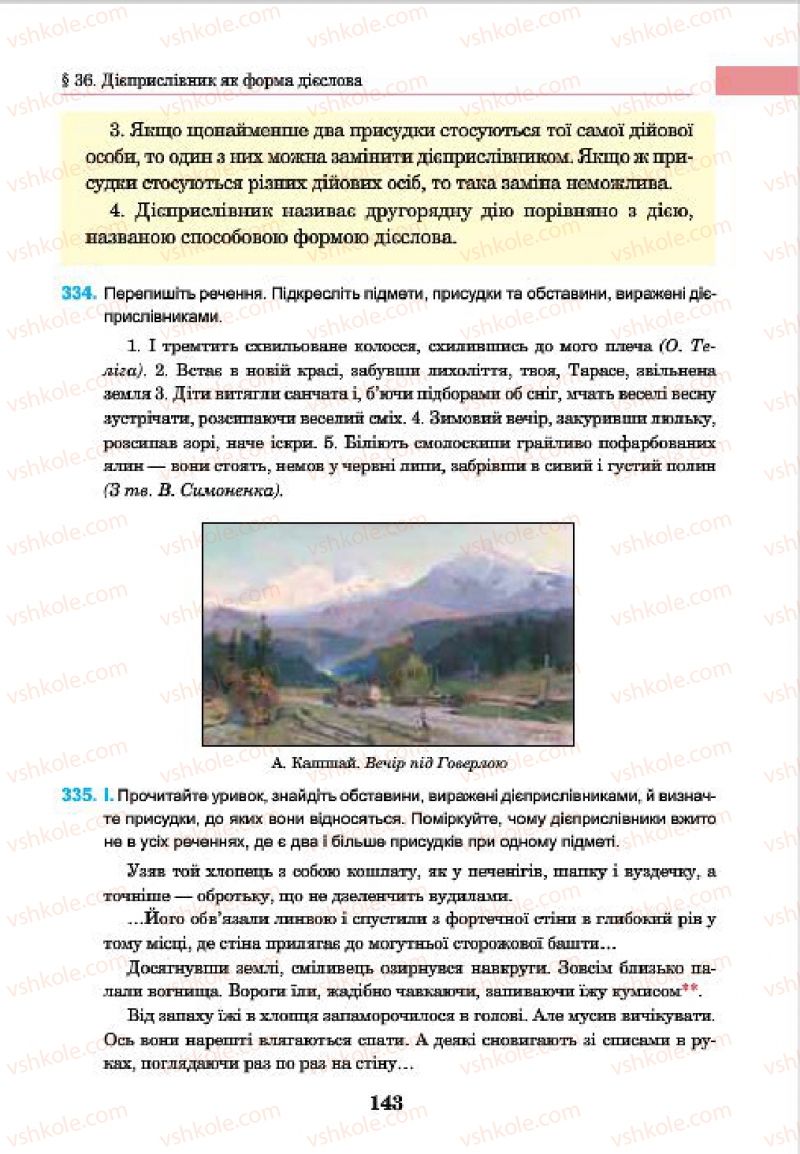 Страница 143 | Підручник Українська мова 7 клас І.П. Ющук 2015