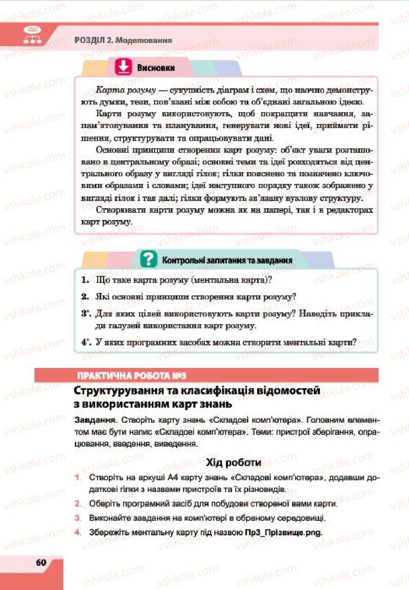 Страница 60 | Підручник Інформатика 7 клас О.П. Казанцева, І.В. Стеценко, Л.В. Фурик 2015