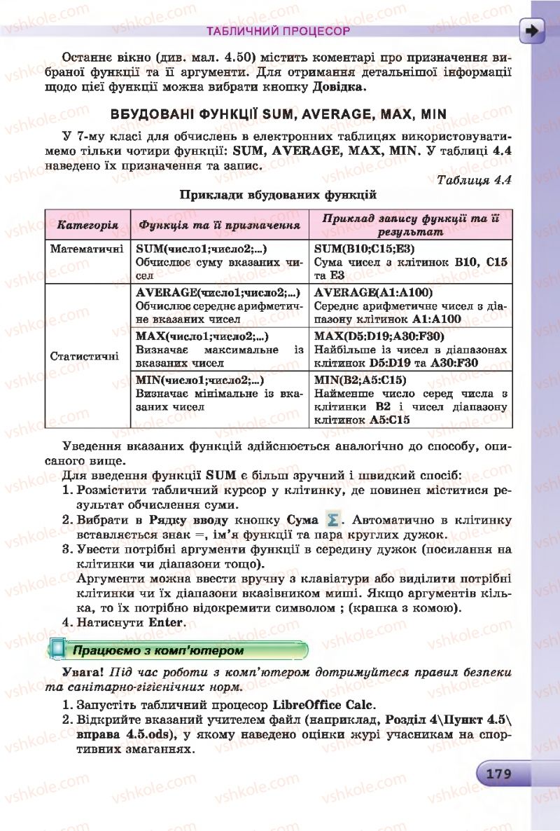 Страница 179 | Підручник Інформатика 7 клас Й.Я. Ривкінд, Т.І. Лисенко, Л.А. Чернікова 2015