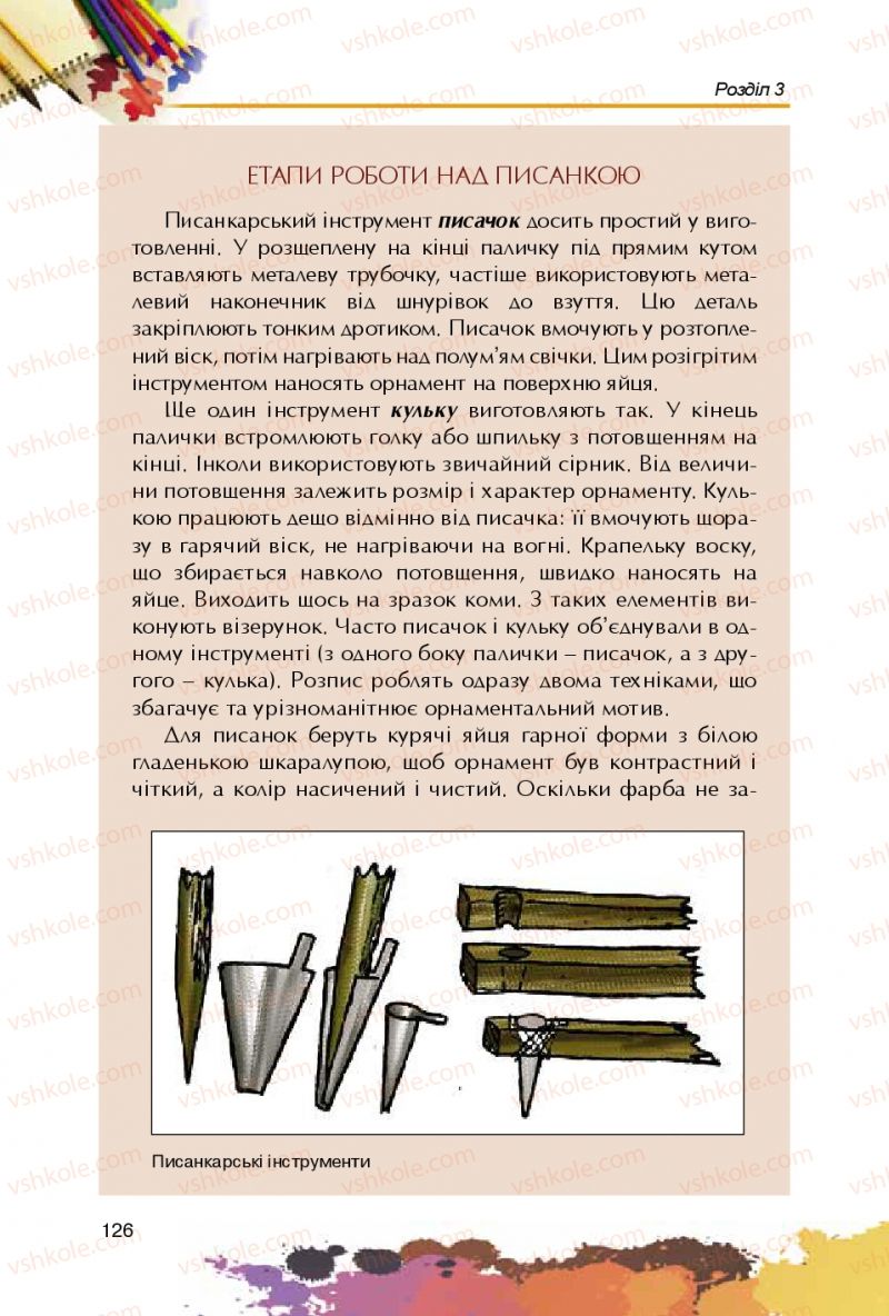 Страница 126 | Підручник Образотворче мистецтво 5 клас С.М. Железняк, О.В. Ламонова 2016