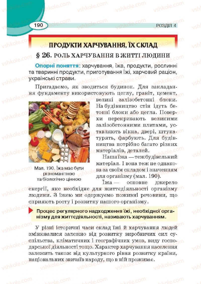 Страница 190 | Підручник Трудове навчання 6 клас В.К. Сидоренко, Д.В. Лебедев, А.М. Гедзик 2014 Для хлопців