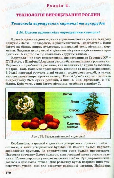 Страница 170 | Підручник Трудове навчання 8 клас В.М. Мадзігон, Г.А. Кондратюк, Г.Є. Левченко 2008 Технічні види праці