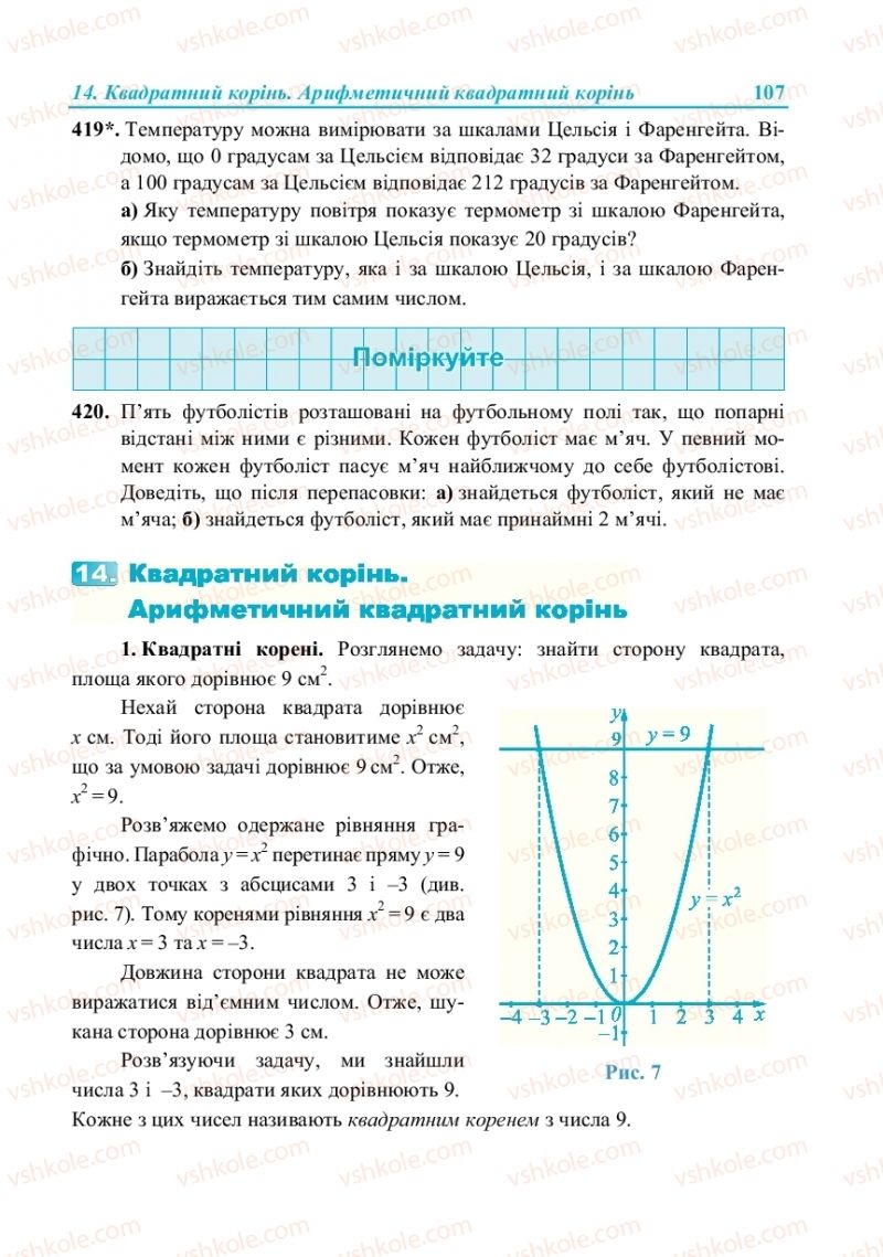 Страница 107 | Підручник Алгебра 8 клас В.Р. Кравчук, М.В. Підручна, Г.М. Янченко 2016