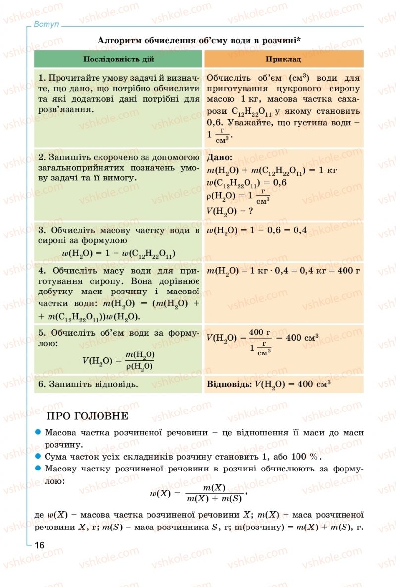 Страница 16 | Підручник Хімія 8 клас Г.А. Лашевська, А.А. Лашевська 2016