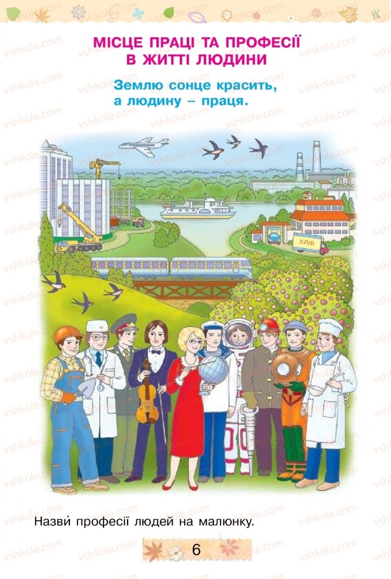 Страница 6 | Підручник Трудове навчання 1 клас В.П. Тименко, І.М. Веремійчик 2012