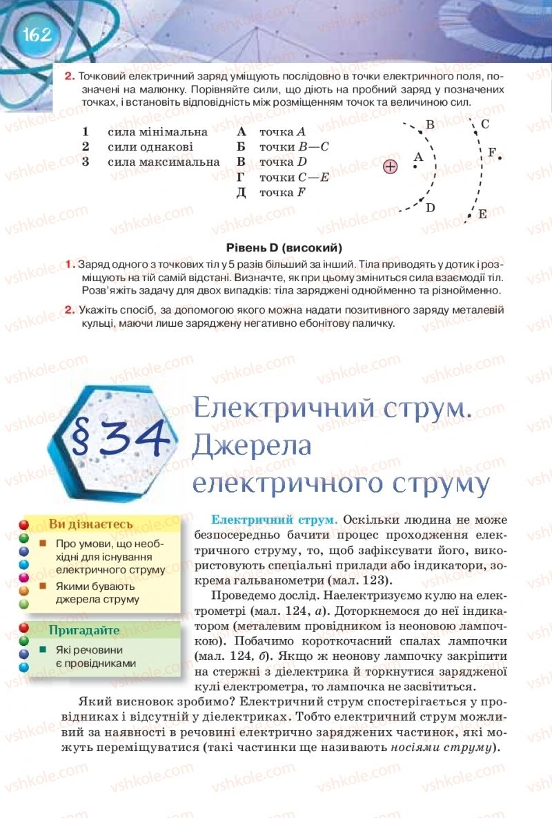 Страница 162 | Підручник Фізика 8 клас Т.М. Засєкіна, Д.О. Засєкін 2016 Поглиблене вивчення