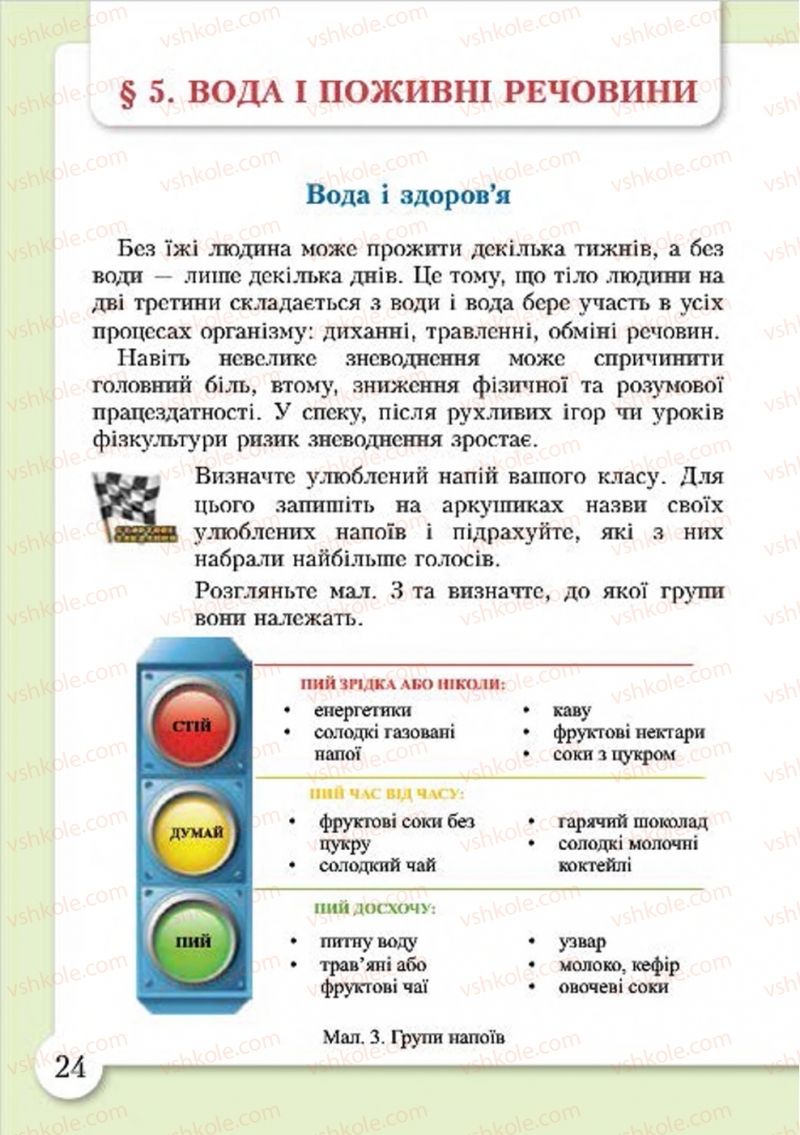 Страница 24 | Підручник Основи здоров'я 4 клас І.Д. Бех, Т.В. Воронцова, В.С. Пономаренко, С.В. Страшко 2015