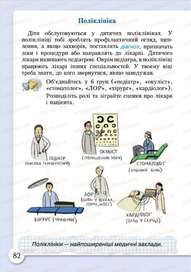 Страница 82 | Підручник Основи здоров'я 4 клас І.Д. Бех, Т.В. Воронцова, В.С. Пономаренко, С.В. Страшко 2015