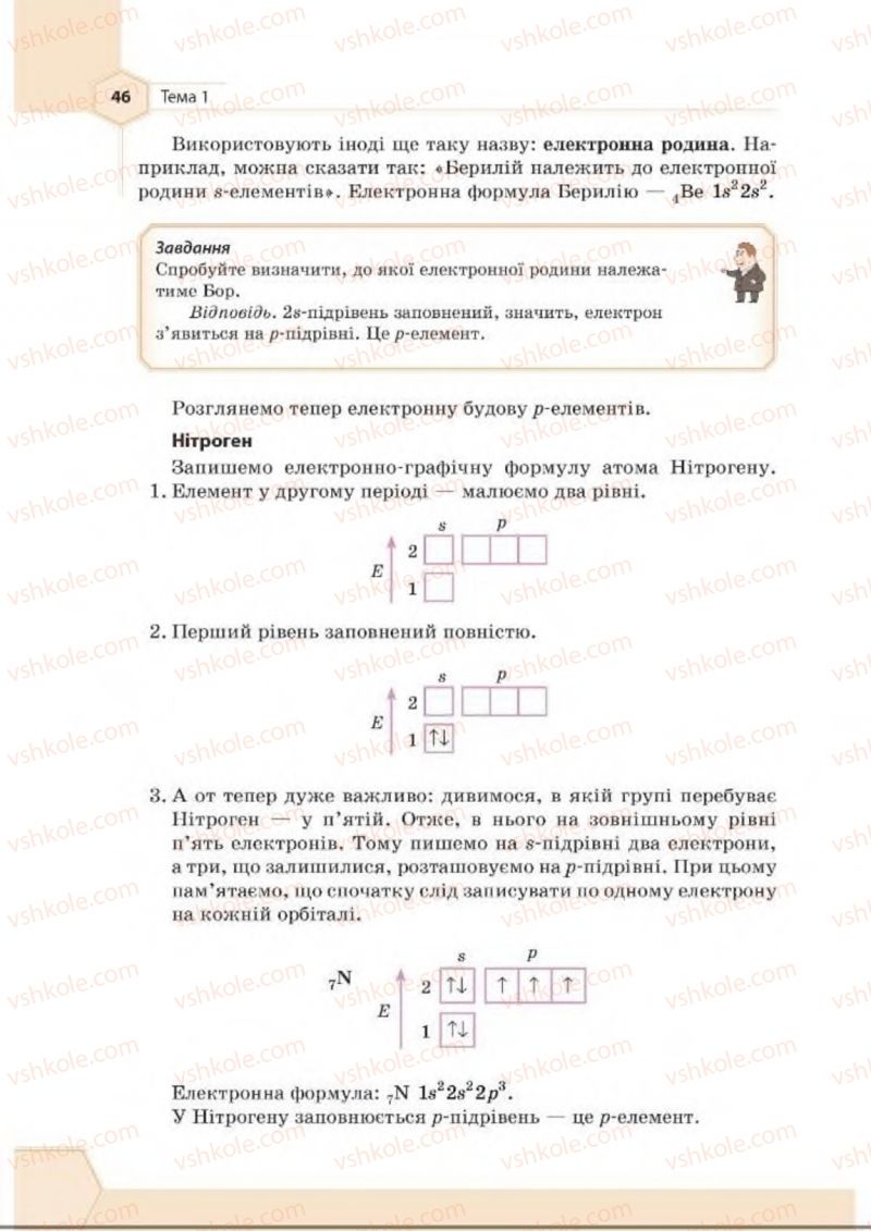 Страница 46 | Підручник Хімія 8 клас Т.М. Гранкіна 2016