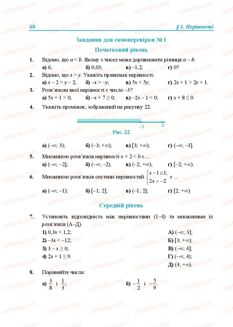 Страница 68 | Підручник Алгебра 9 клас В.Р. Кравчук, Г.М. Янченко, М.В. Підручна 2017