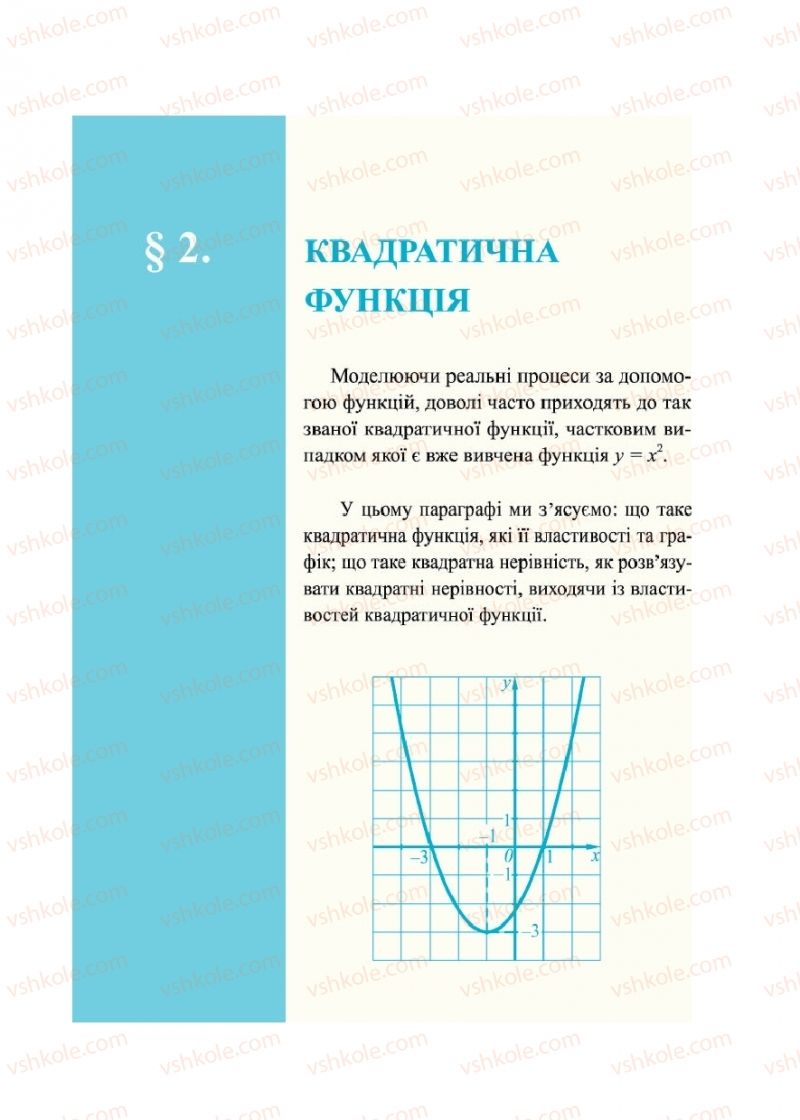 Страница 71 | Підручник Алгебра 9 клас В.Р. Кравчук, Г.М. Янченко, М.В. Підручна 2017