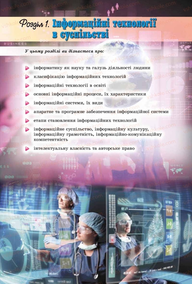 Страница 5 | Підручник Інформатика 9 клас Й.Я. Ривкінд, Т.І. Лисенко, Л.А. Чернікова, В.В. Шакотько 2017