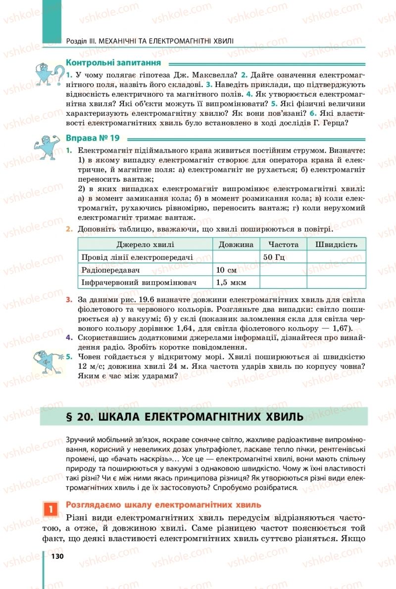 Страница 130 | Підручник Фізика 9 клас В.Г. Бар’яхтар, Ф.Я. Божинова, С.О. Довгий 2017