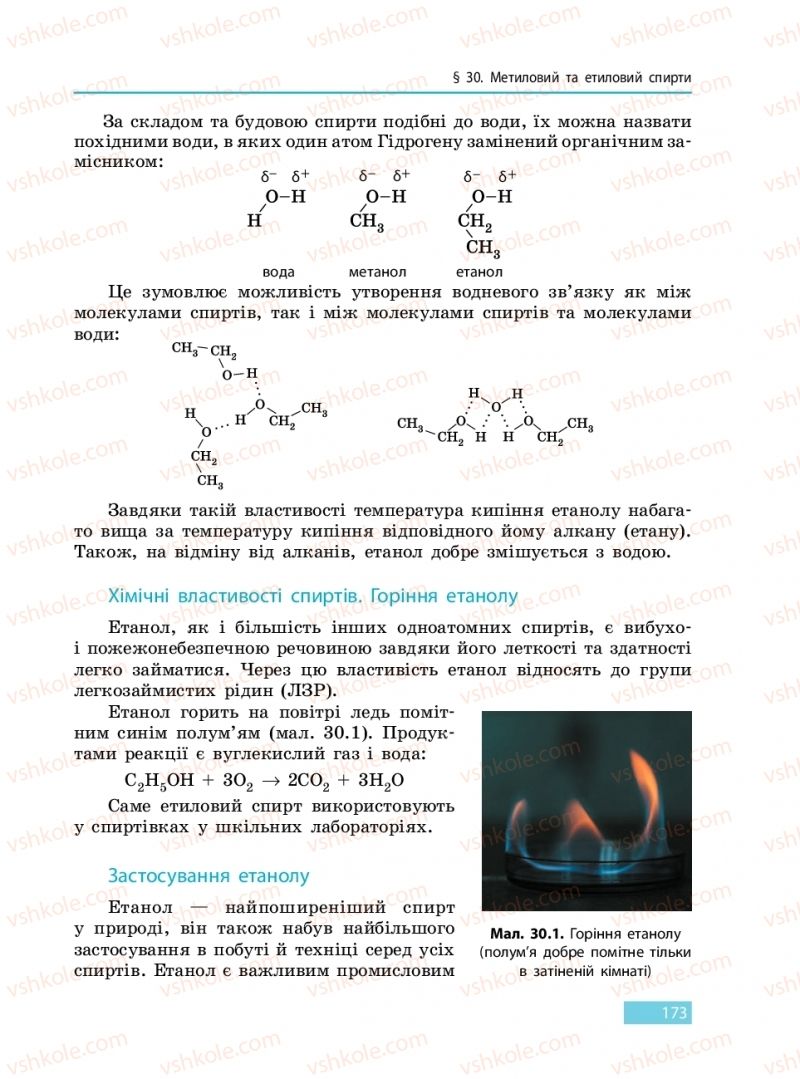 Страница 173 | Підручник Хімія 9 клас О.В. Григорович 2017