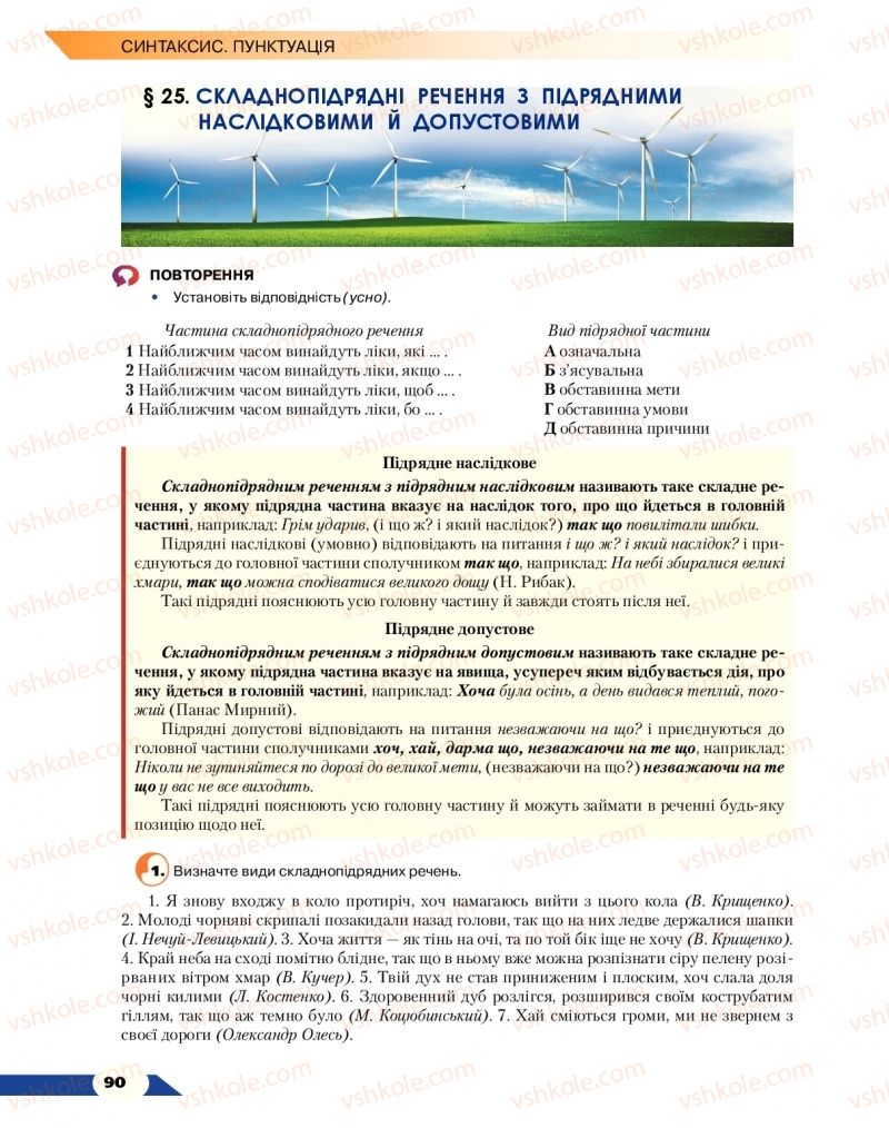 Страница 90 | Підручник Українська мова 9 клас О.М. Авраменко 2017