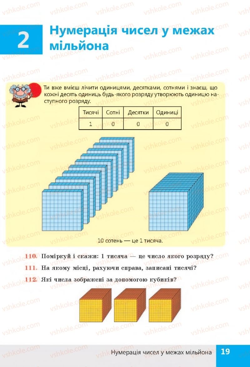 Страница 19 | Підручник Математика 4 клас Н.П. Листопад 2015