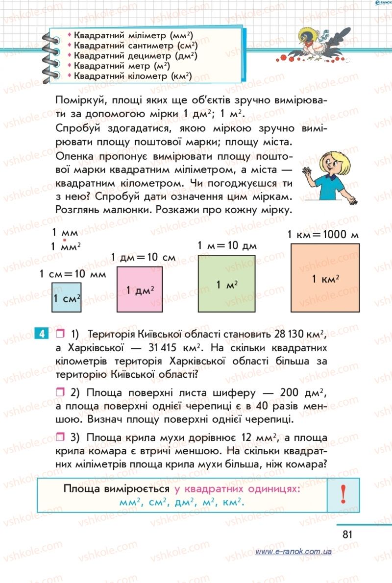 Страница 81 | Підручник Математика 4 клас С.О. Скворцова, О.В. Онопрієнко 2015 2 частина