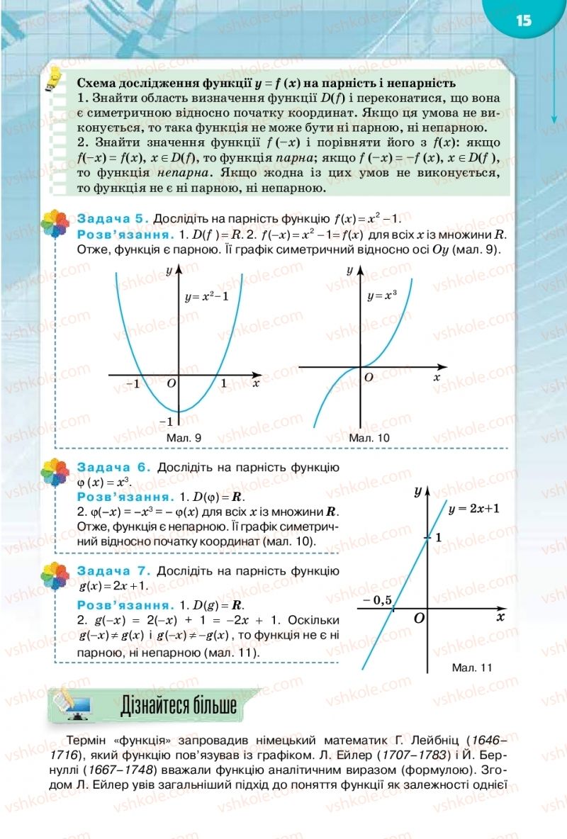 Страница 15 | Підручник Математика 10 клас М.І. Бурда, Т.В. Колесник, Ю.І. Мальований 2018
