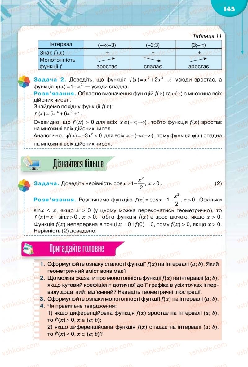 Страница 145 | Підручник Математика 10 клас М.І. Бурда, Т.В. Колесник, Ю.І. Мальований 2018