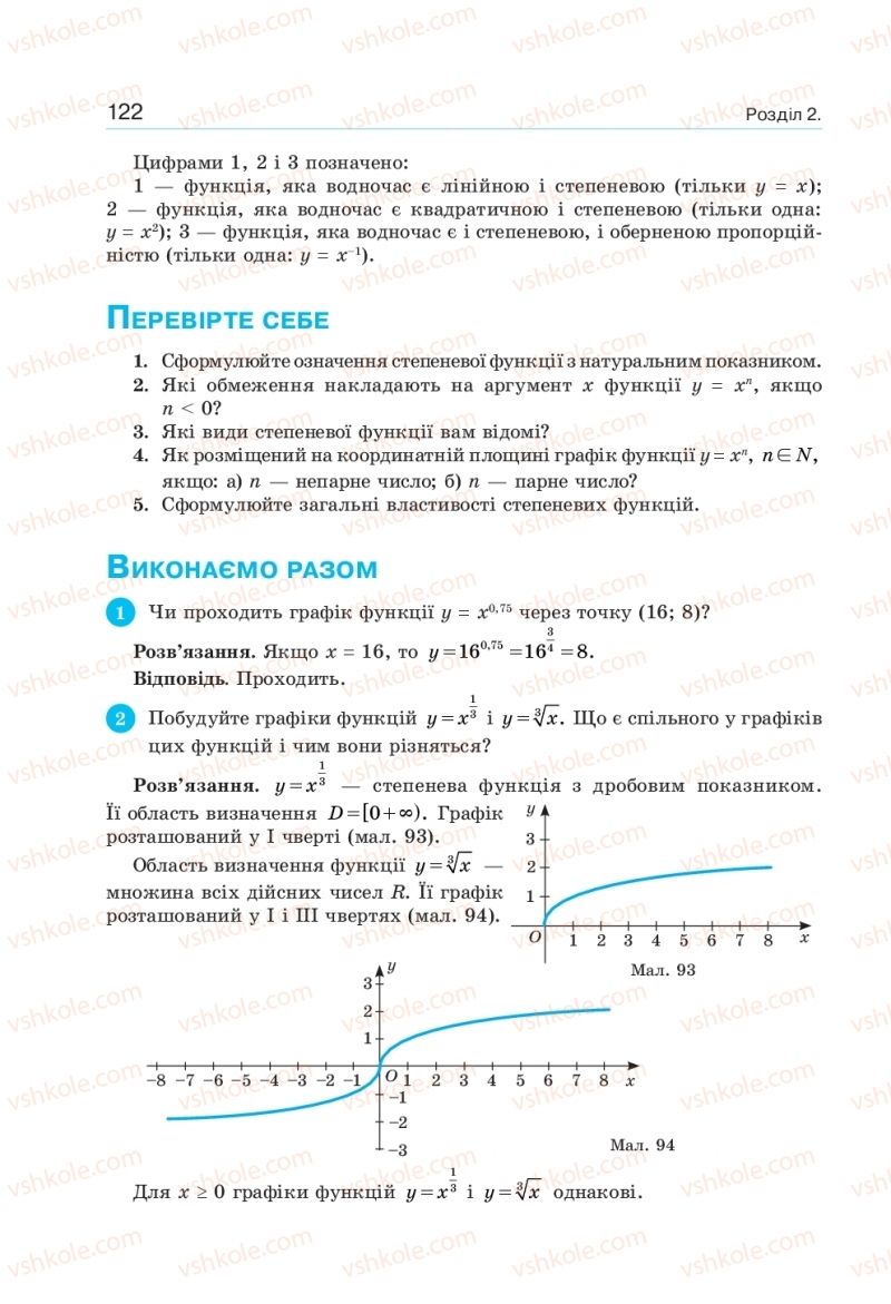 Страница 122 | Підручник Алгебра 10 клас  Г.П. Бевз, В.Г. Бевз, Н.Г. Владімірова 2018 Профільний рівень