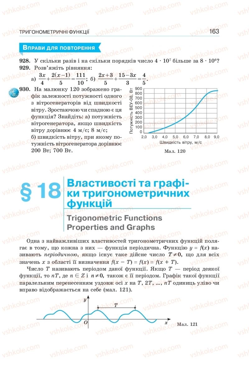 Страница 163 | Підручник Алгебра 10 клас  Г.П. Бевз, В.Г. Бевз, Н.Г. Владімірова 2018 Профільний рівень