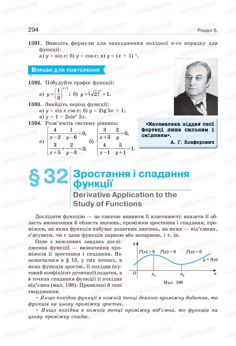 Страница 294 | Підручник Алгебра 10 клас  Г.П. Бевз, В.Г. Бевз, Н.Г. Владімірова 2018 Профільний рівень