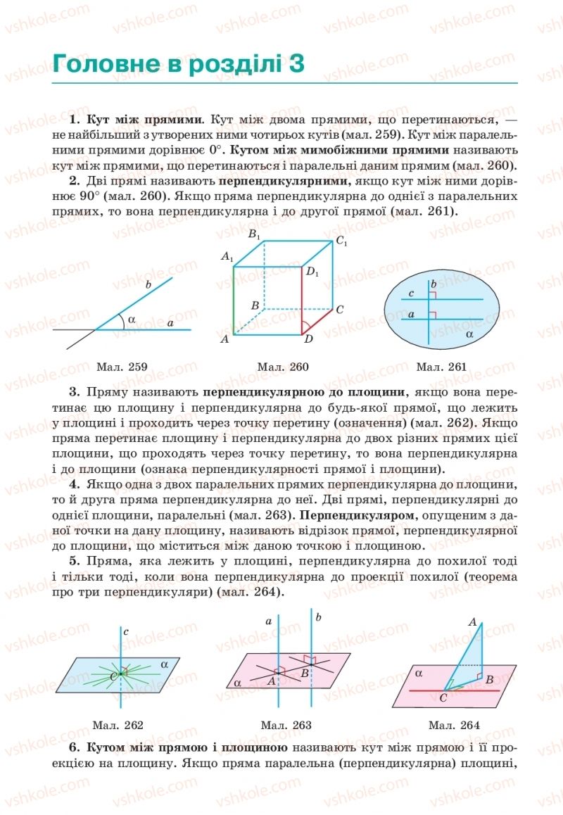 Страница 168 | Підручник Геометрія 10 клас Г.П. Бевз, В.Г. Бевз, В.М. Владіміров  2018 Профільний рівень