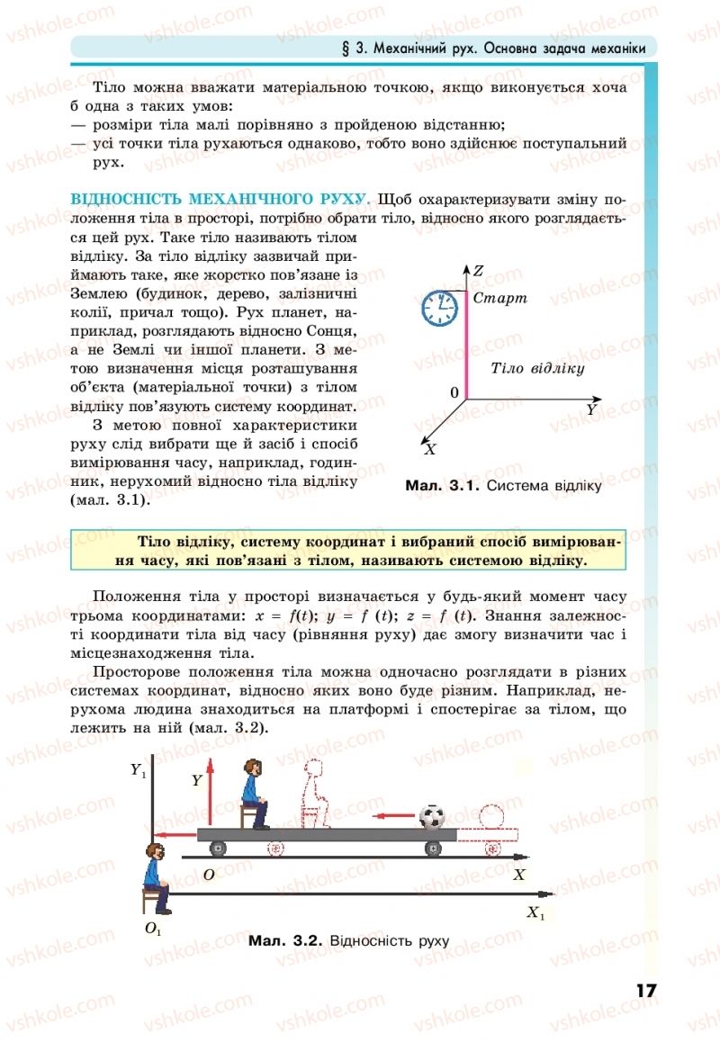 Страница 17 | Підручник Фізика 10 клас М.В. Головко, Ю.С. Мельник, Л.В. Непорожня 2018