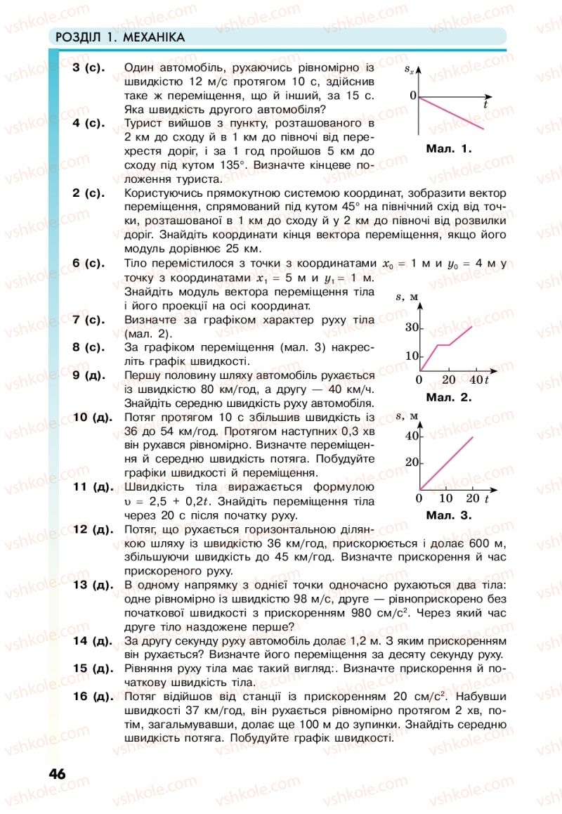 Страница 46 | Підручник Фізика 10 клас М.В. Головко, Ю.С. Мельник, Л.В. Непорожня 2018