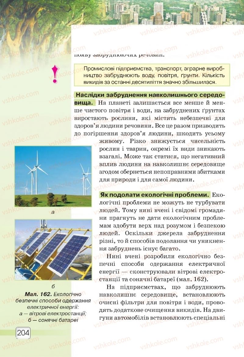 Страница 204 | Підручник Природознавство 5 клас О.Г. Ярошенко, В.М. Бойко 2018