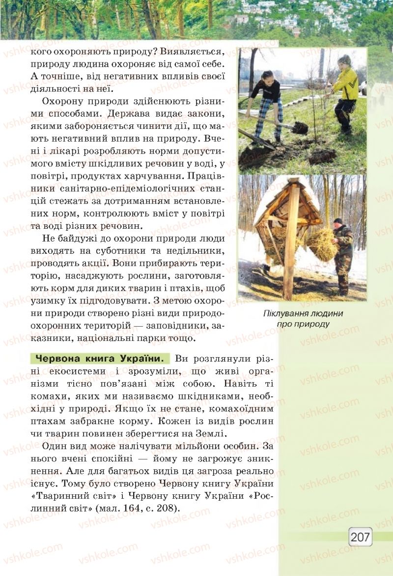 Страница 207 | Підручник Природознавство 5 клас О.Г. Ярошенко, В.М. Бойко 2018